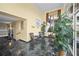 Elegant building lobby with comfortable seating and marble floors at 4575 S Atlantic Ave # 6209, Ponce Inlet, FL 32127