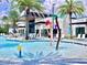 splash pad with fun water features at 6234 Sand Skipper Rd, Orlando, FL 32821