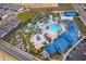 Community pool with water features, mini golf, and a clubhouse at 1230 Aloha Blvd, Davenport, FL 33897