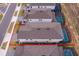 Aerial view highlighting home's backyard and pool at 1230 Aloha Blvd, Davenport, FL 33897