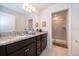 Bathroom with granite countertop and shower at 1230 Aloha Blvd, Davenport, FL 33897