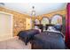 Harry Potter-themed bedroom with twin beds and mural at 1230 Aloha Blvd, Davenport, FL 33897