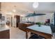 Kitchen with granite countertops, wood cabinets, and stainless steel appliances at 1812 Hudson Ct, Kissimmee, FL 34759