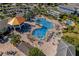 Large community pool and recreation area at 4721 Clock Tower Dr # 204, Kissimmee, FL 34746