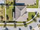 House and neighborhood view from above at 5361 Ragusa Loop, Saint Cloud, FL 34771