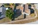 Aerial view showcasing the house and surrounding area at 2310 Fairgren Ave, Deltona, FL 32738
