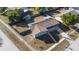 Aerial view of the house, showing the roof and yard at 2310 Fairgren Ave, Deltona, FL 32738