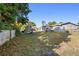 Spacious backyard with a shed and wooden fence at 2310 Fairgren Ave, Deltona, FL 32738