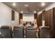 State-of-the-art home theater with comfortable seating and high-end audio at 4150 Sunset Preserve Blvd, Orlando, FL 32820