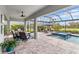 Spacious patio with pool and lounge seating at 4150 Sunset Preserve Blvd, Orlando, FL 32820