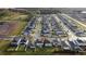 Aerial view of house and neighborhood at 5427 Hanover Square Dr, St Cloud, FL 34771