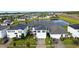 Aerial view of a house near a pond at 5427 Hanover Square Dr, St Cloud, FL 34771