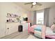 Charming bedroom with pink accents and plenty of storage at 5427 Hanover Square Dr, St Cloud, FL 34771