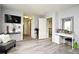 Main bedroom with a dressing vanity, and plenty of space at 5427 Hanover Square Dr, St Cloud, FL 34771