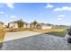 Spacious backyard with large patio and grassy area at 236 Denali St, Haines City, FL 33844