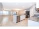 Modern kitchen with stainless steel appliances and granite countertops at 441 Tallow Wood Cir, Debary, FL 32713