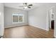 Empty bedroom with wood-style flooring, ready for customization at 3725 Conroy Rd # 2131, Orlando, FL 32839