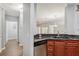 Kitchen with granite countertops and stainless steel appliances at 3725 Conroy Rd # 2131, Orlando, FL 32839