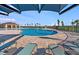 Enjoy this community pool under the shade at 4410 Petunia St, Lake Hamilton, FL 33851