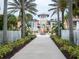 Community center with walkway and fountain at 8933 Amelia Downs Trl, Kissimmee, FL 34747