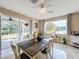 Casual dining area with table and chairs near kitchen at 944 Torrey Pine Dr, Winter Springs, FL 32708