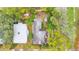 Overhead view of house and neighboring properties at 1217 Magnolia Ave, Sanford, FL 32771