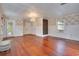 Bright living area with hardwood floors and fireplace at 1217 Magnolia Ave, Sanford, FL 32771