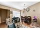 Dining area with table, chairs, and play area at 1947 Bonneville Dr, Orlando, FL 32826