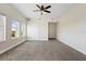 Spacious bedroom with carpeted floor and ceiling fan at 225 W Seminole Blvd # 512, Sanford, FL 32771