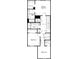 Second-floor plan featuring a primary bedroom, two additional bedrooms, and a laundry area at 375 Sequoia Dr, Lake Wales, FL 33859