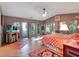 Bright bedroom with access to a private balcony at 6320 Rocky Point Rd, Lake Wales, FL 33898