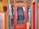 Bright entryway with glass door and unique decor at 6320 Rocky Point Rd, Lake Wales, FL 33898