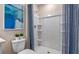 Bathroom with shower and toilet at 1226 Balsam Dr, Davenport, FL 33837