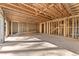 Large unfinished basement, open concept, under construction at 1309 Errol Green Ct, Apopka, FL 32712