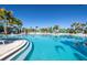 Large community pool with a zero-entry section at 1671 Kona Ln, Davenport, FL 33897