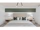 Main bedroom with a king-size bed and contemporary decor at 3645 Cambridge Brook Dr, Davenport, FL 33837