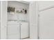 Bright laundry room with washer and dryer at 4756 Ormond Beach Way, Kissimmee, FL 34746