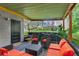 Covered patio with outdoor furniture and grill at 507 Orange Ave, Ocoee, FL 34761