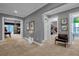 Upstairs hallway with access to game room and laundry at 1239 Radiant St, Reunion, FL 34747
