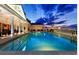 Rooftop pool with sunset views at 1239 Radiant St, Reunion, FL 34747