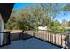 Back deck overlooking the backyard at 2239 Crawford St, Mascotte, FL 34753