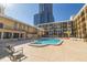 Resort-style pool in the community at 151 E Washington St # 201, Orlando, FL 32801
