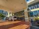 Hotel entrance with covered area and parking at 151 E Washington St # 201, Orlando, FL 32801