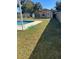 Large backyard with a shed and pool at 2521 Avenue A Sw, Winter Haven, FL 33880