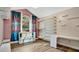 Cozy bedroom with built-in shelving and workspace at 45 Sackett Rd, Debary, FL 32713