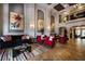 Elegant lobby with comfortable seating and high ceilings at 513 Mirasol Cir # 101, Celebration, FL 34747