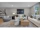 Bright bonus room with contemporary furniture and large windows at 14279 Crest Palm Ave, Windermere, FL 34786