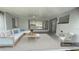 Outdoor patio furnished with comfortable seating at 1625 Normandy Way, Leesburg, FL 34748