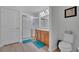 Clean bathroom with double sinks and a large shower at 2325 Crossandra St, Mascotte, FL 34753