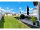 Spacious backyard with patio and grassy area at 2362 Lancashire St, Davenport, FL 33896